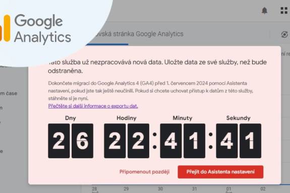 Trval zmazanie tatistk nvtevnosti Universal Analytics, plne ich nahrdzaj Google Analytics4