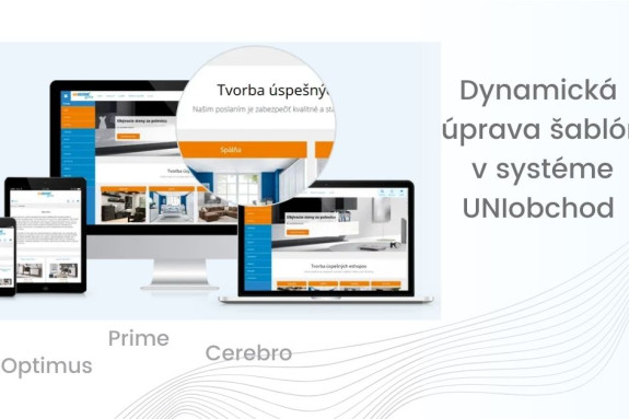 Dynamick prava abln v UNIobchode: V e-shop, v tl