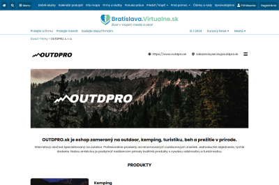 Bratislava.Virtualne.sk  Outdpro.sk