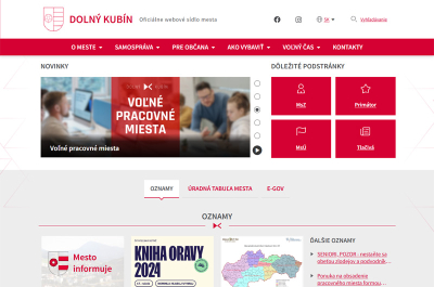 www.dolnykubin.sk